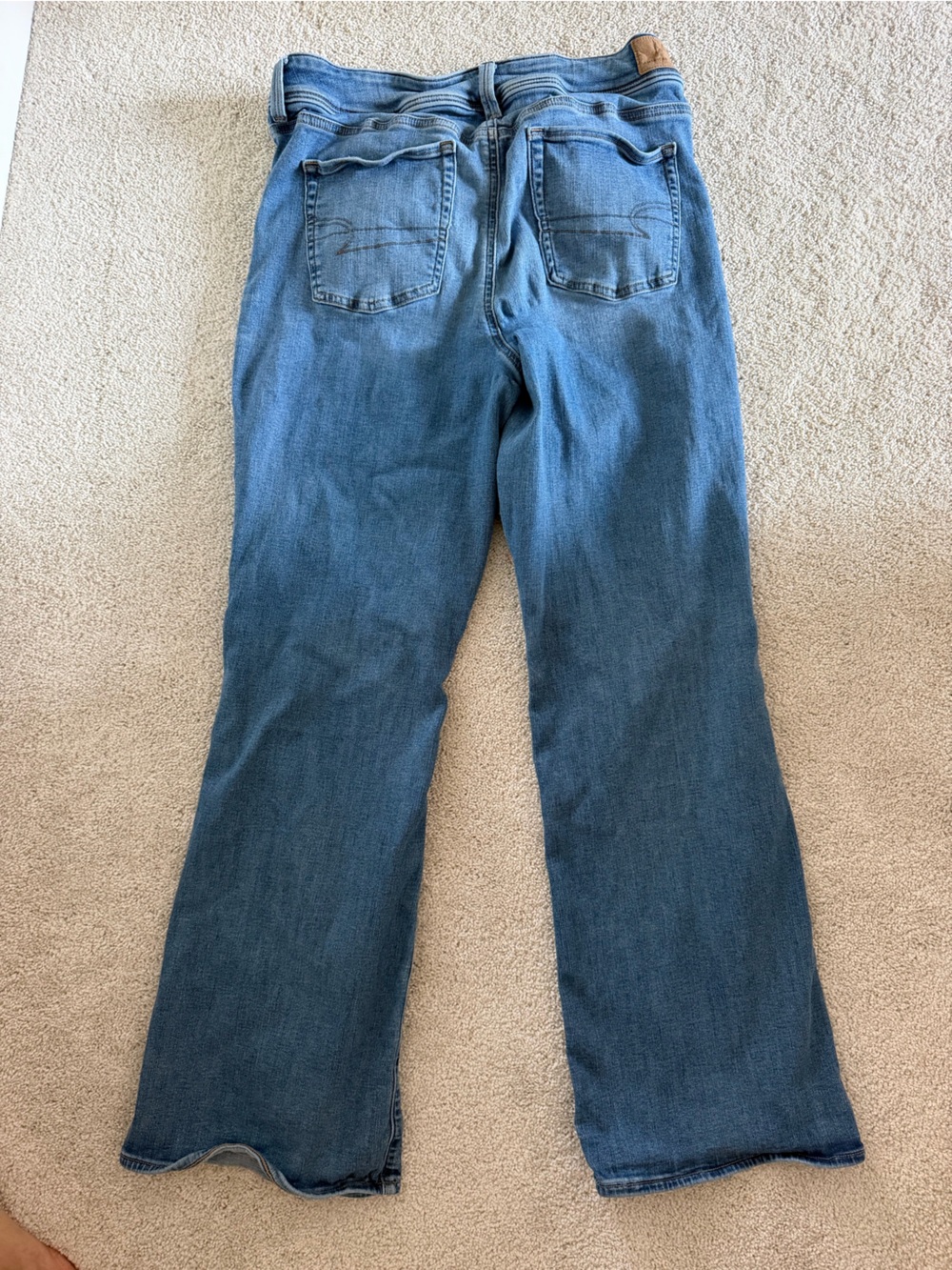 American Eagle Outfitters Blue Flare Jeans - Picture 5 of 5